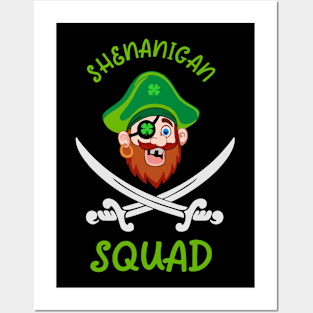 Shenanigan Squad Posters and Art